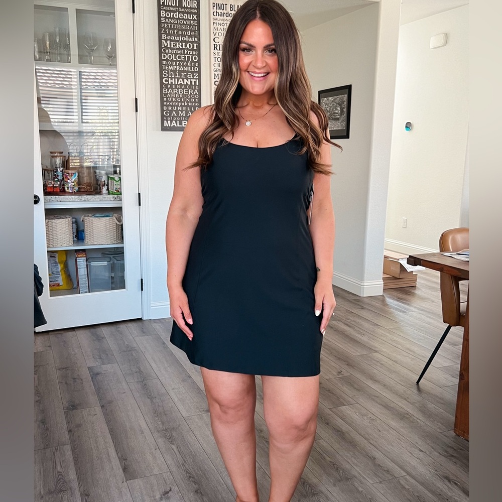 Abercrombie athletic dress with built in shorts